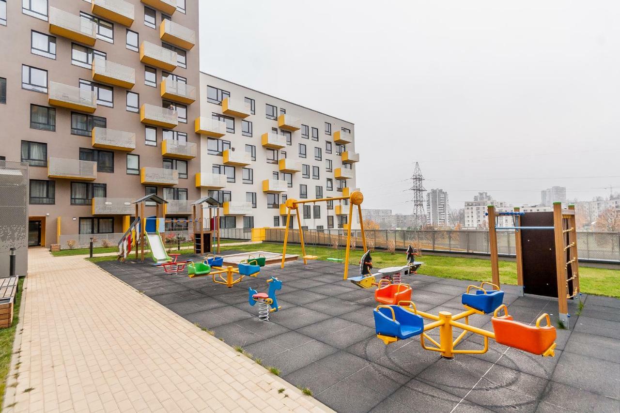 Apartments Vilnius 1 Near Center With A Roof Terrace And Parking Zewnętrze zdjęcie