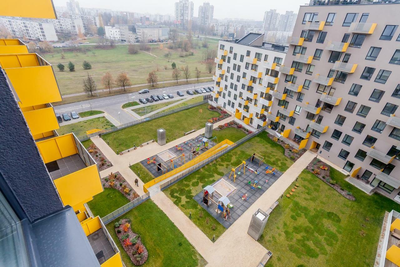 Apartments Vilnius 1 Near Center With A Roof Terrace And Parking Zewnętrze zdjęcie
